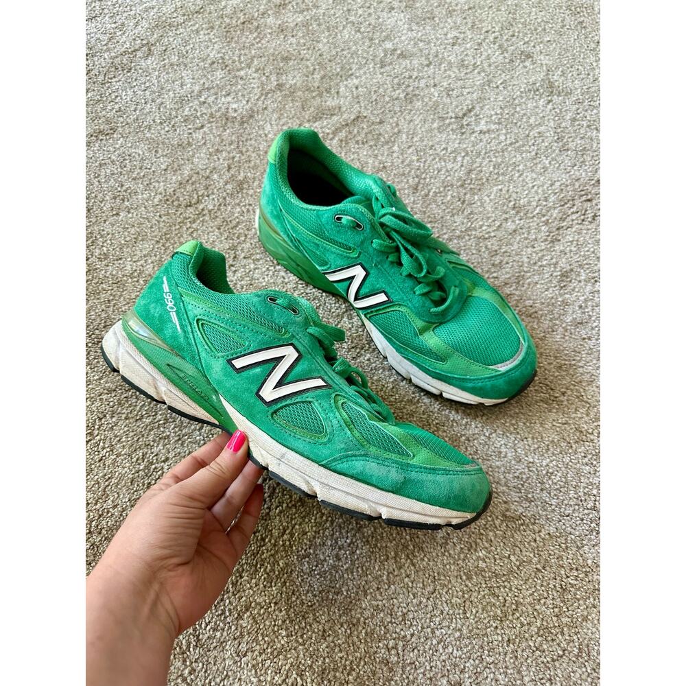 New Balance 990v4 St. Patrick’s Day Green Shamrock M990NG4 Size 11.5 Mens